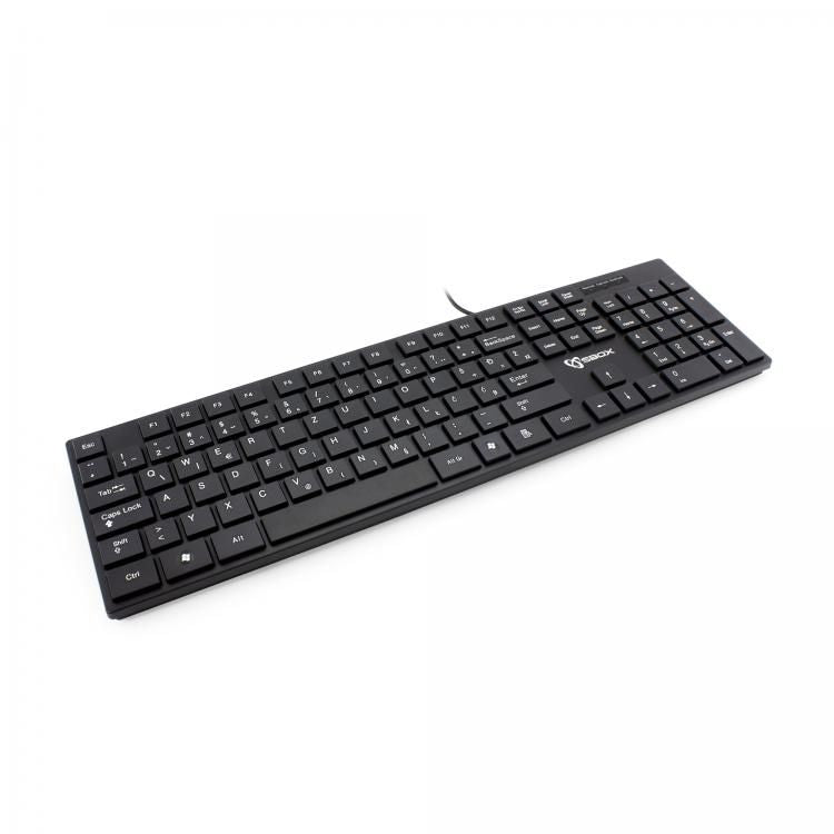 Sbox Keyboard K-123 USB Black