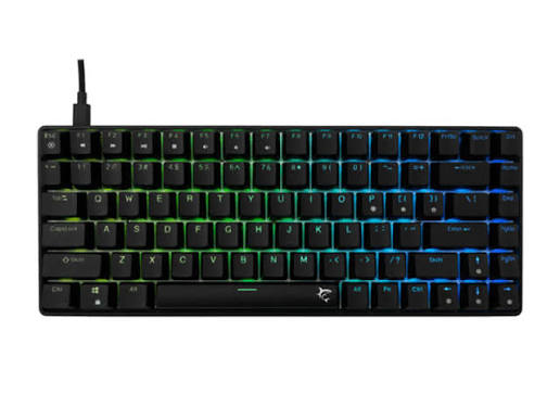 White Shark Keyboard Hanachi Mechanical RGB Black/Blue Swich Hot Swap