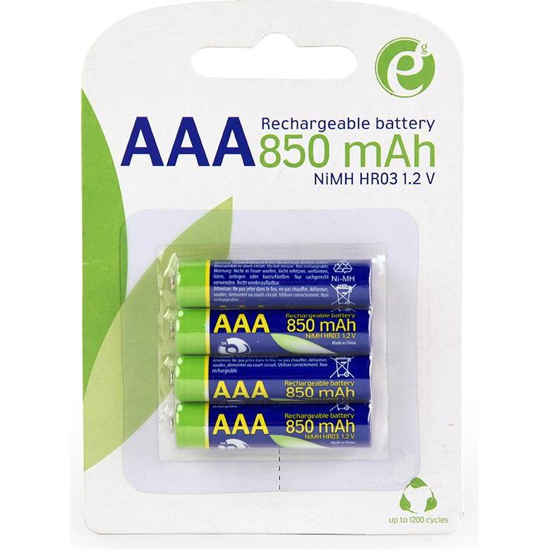 Energenie Batteries 850mAH Rechargeable AAA 4pack