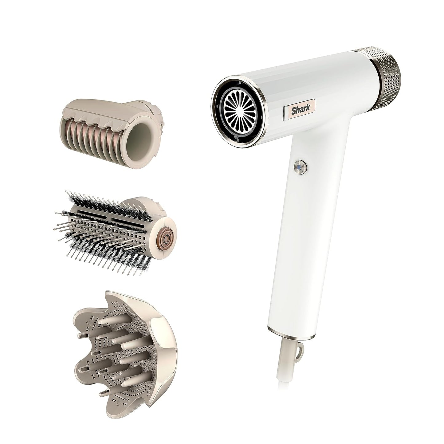 Shark SpeedStyle HD334EU Hair Dryer & RapidGloss Finisher for Curly & Coily Hair
