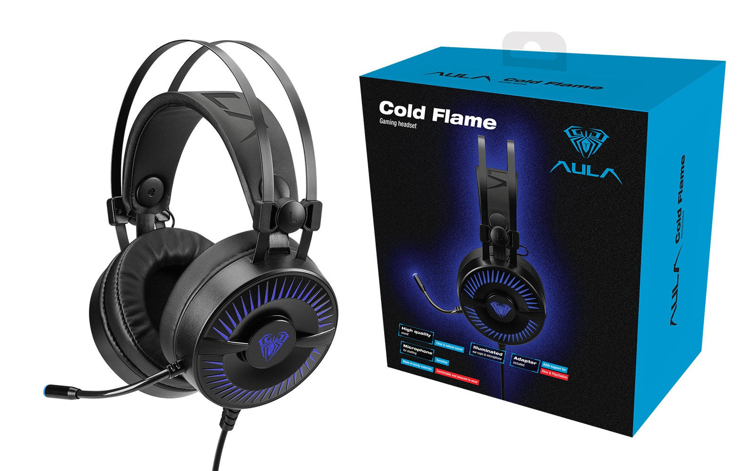 Aula Cold Flame USB w/mic