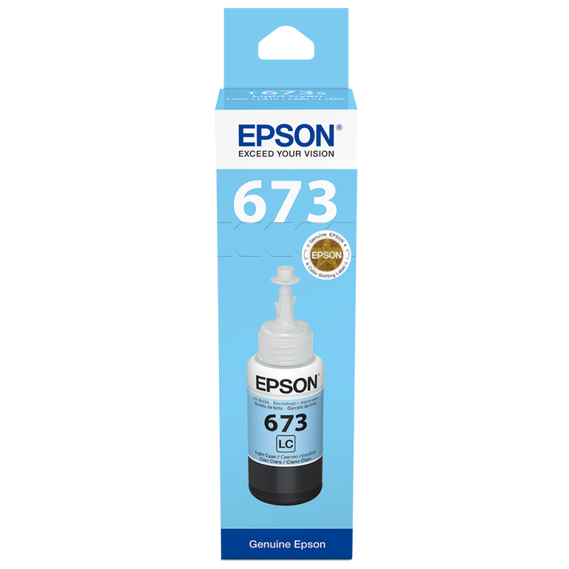 Ink Epson T673 Light cyan 70ml L800/1800