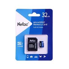 Netac Micro SD Card 32GB Cl10 UHS-I 80