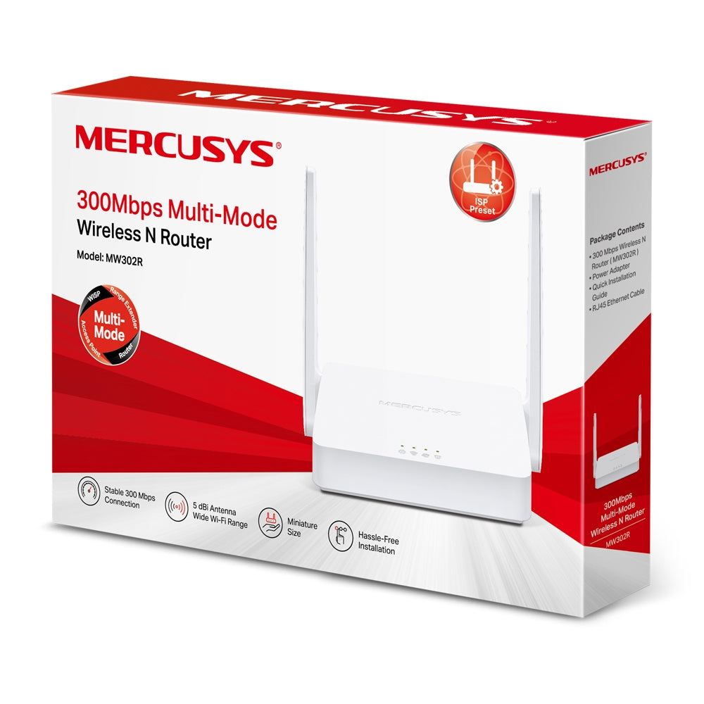 Mercusys Router N MW302R 300Mbps