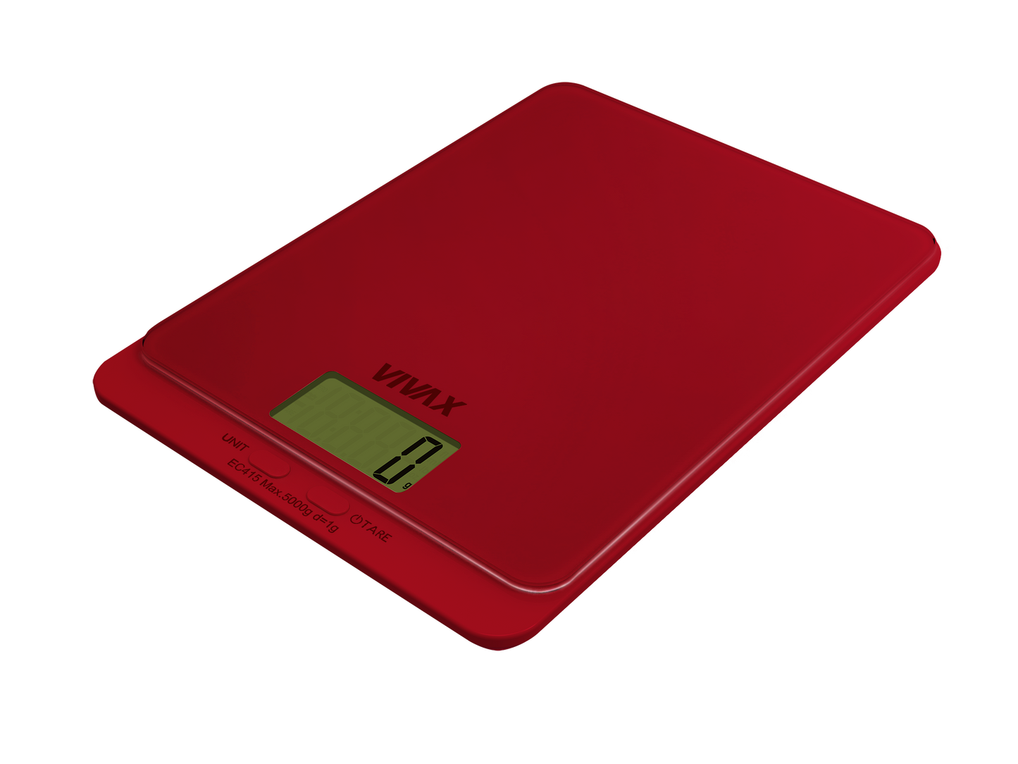 Vivax Kujnska vaga KS-505R Red