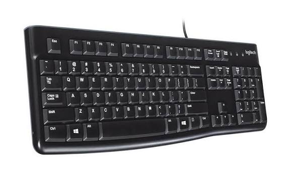Logitech Keyboard K120 Business Wired USB Slim
