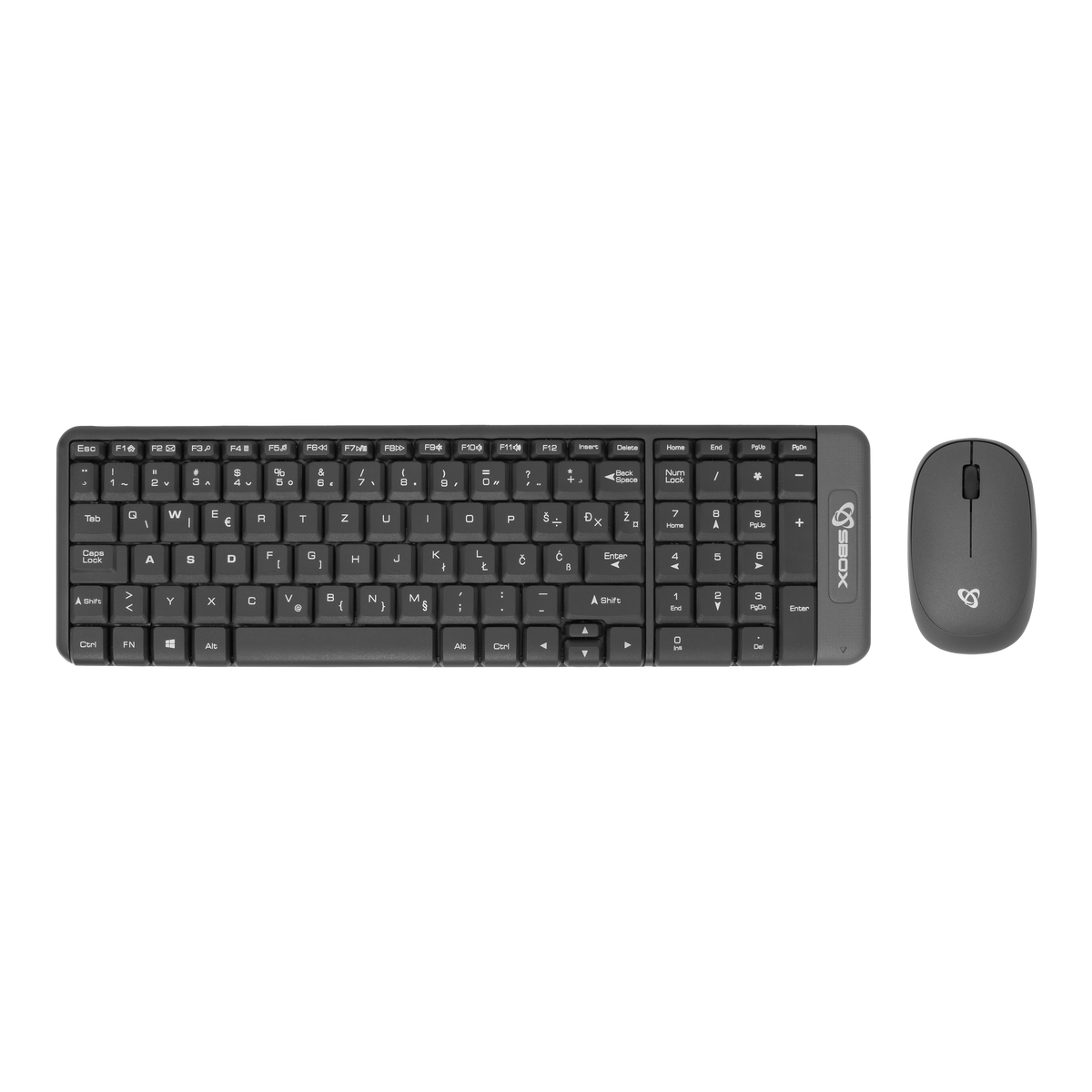 Keyboard + Mouse SBOX Wireless WKM-22