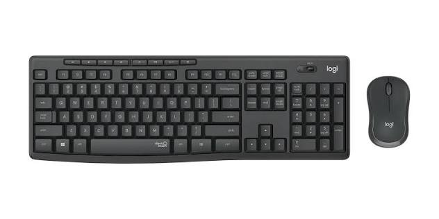 Logitech Keyboard MK295 + Mouse Silent Wireless