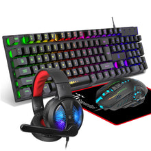 MSI Keyboard + Mouse + Headphone + Pad Combat