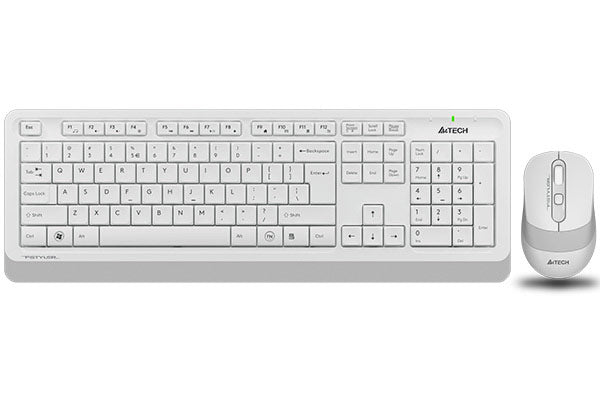 A4Tech Keyboard + Mouse A4 FG1010 Wireless/White