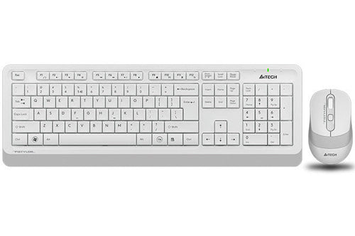 A4Tech Keyboard + Mouse A4 FG1010 Wireless/White