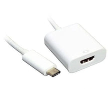 Adapter USB 3.1 Type-C (M)-HDMI (F) White