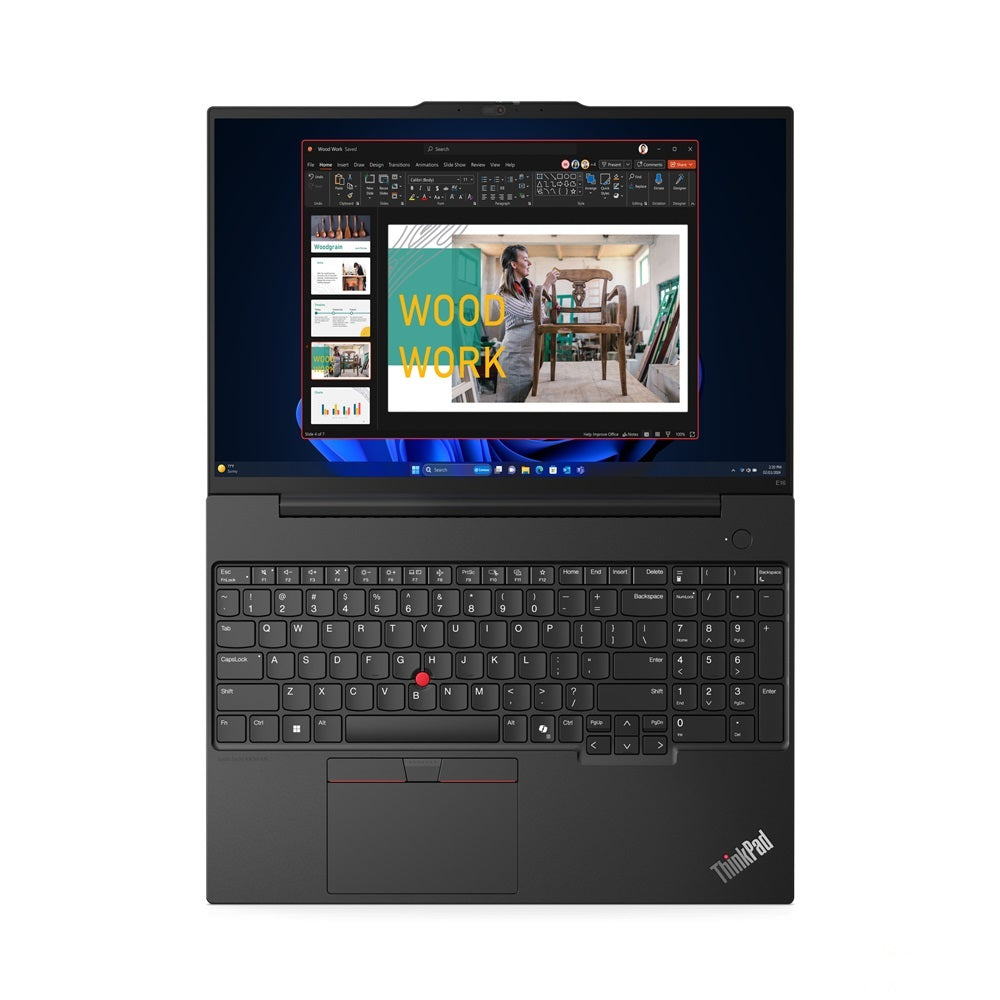Lenovo ThinkPad E16 Gen 2 Black – Ultra 5 125U, 32GB, 1TB NVMe, 16″