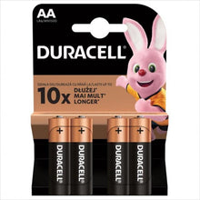 Batteries Duracell 4xAA 1.5V Basic Alkaline