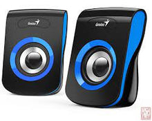 Genius Speaker 2.0 SP-Q180 Black-Blue 3W USB