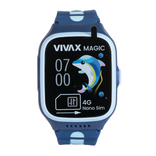 Vivax Паметен часовник kids 4G Magic blue