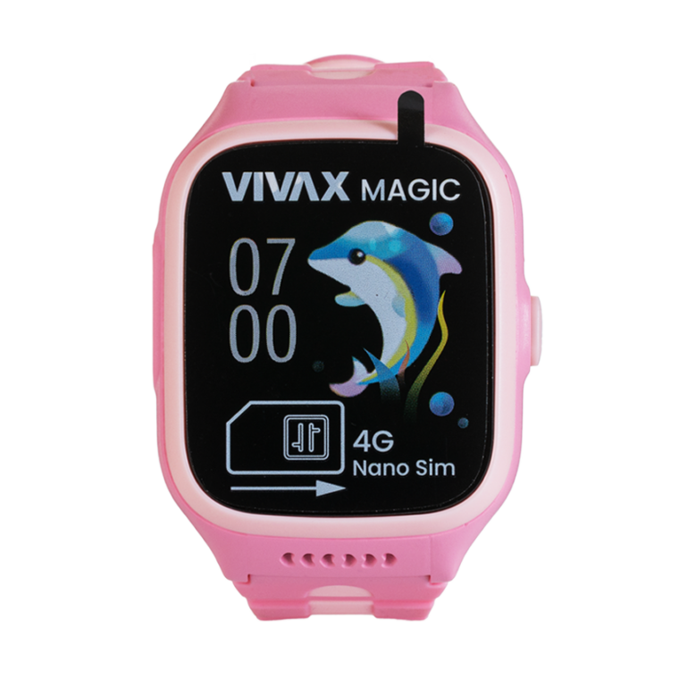 Vivax Паметен часовник kids 4G Magic pink
