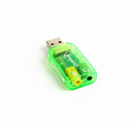 Gembird Sound Card 5.1 Green USB