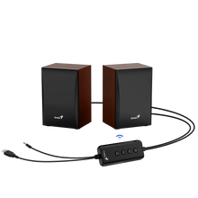 Genius Speaker SP-HF380 Wooden Brown  Bluetooth