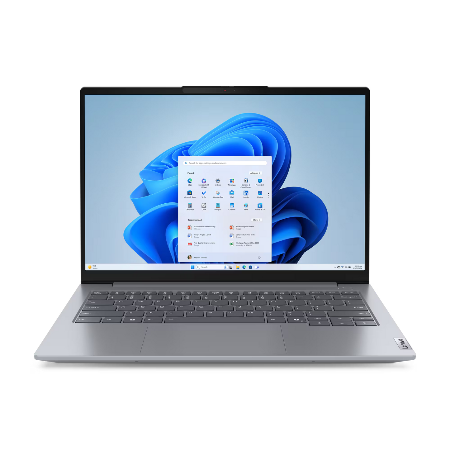 Lenovo ThinkBook 14 G8 IAL Arctic Grey – Ultra 7 255H, 16GB, 512GB, 14″