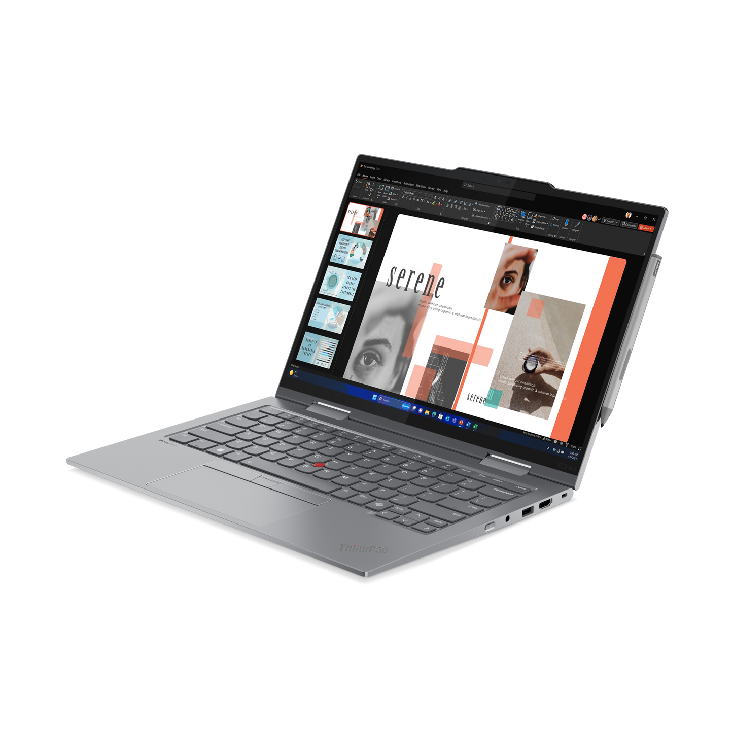 Lenovo ThinkPad X1 2-in-1 Gen 9 Grey – Ultra 7 155U, 32GB, 1TB SSD, 14″