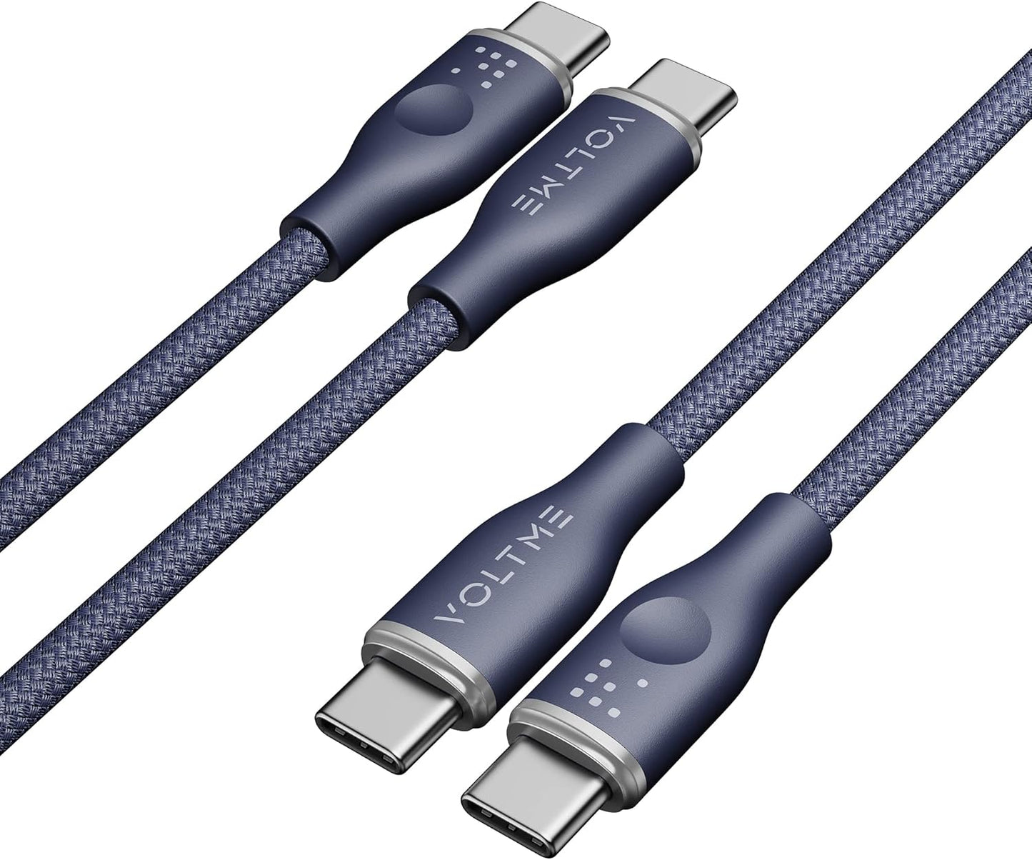 Cable USB 2.0 Type-C to Type-C 1m 60w Blue
