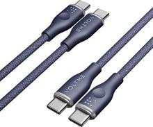 Cable USB 2.0 Type-C to Type-C 1m 60w Blue