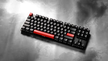 Keychron Keyboard Lemokey X1 TKL QMK/VIA Mechanical Red Switch - Black