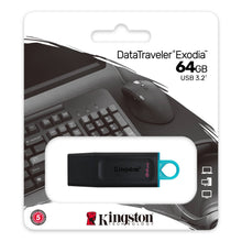 Kingston USB Drive 64GB Data Traveler Exodia Gen1 3.2