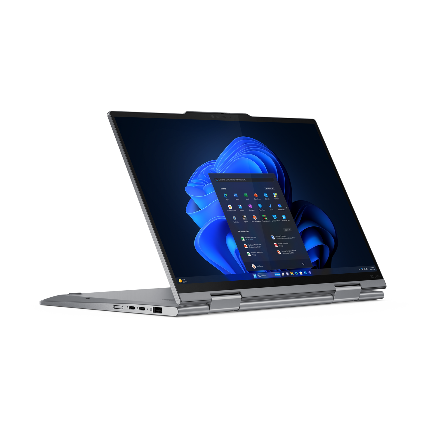 Lenovo ThinkPad X1 2-in-1 Gen 9 Grey – Ultra 7 155U, 32GB, 1TB SSD, 14″ T, Win 11 Pro