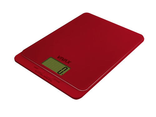 Vivax Кујнска вага KS-505R Red