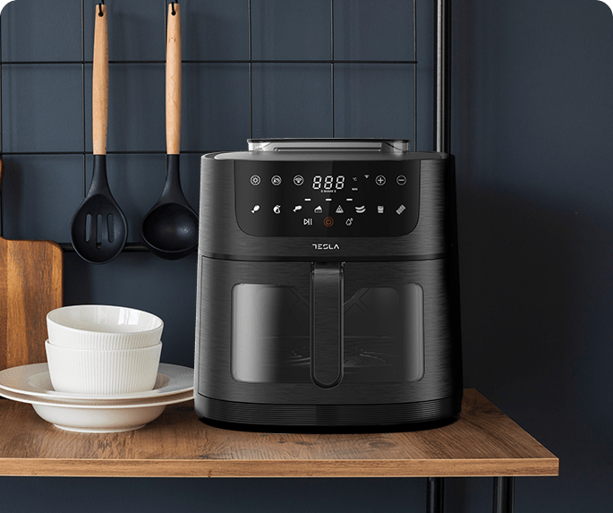 Tesla Air Fryer AF810BGW 1800W 8l
