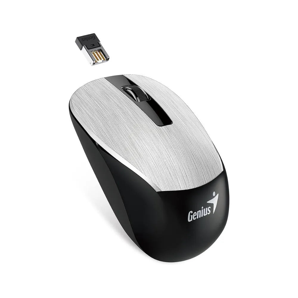 Genius Mouse NX-7015 Wireless Blue Eye Silver Metalic