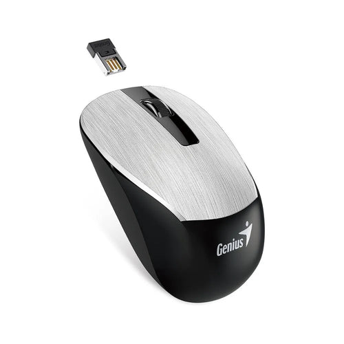 Genius Mouse NX-7015 Wireless Blue Eye Silver Metalic