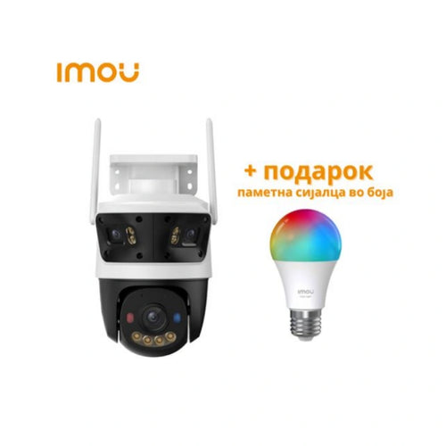 Imou Камера Cruise Triple 11MP IPC-S7UP-11M0WED + сијалица Wi-Fi P/T Bulb Outdoor